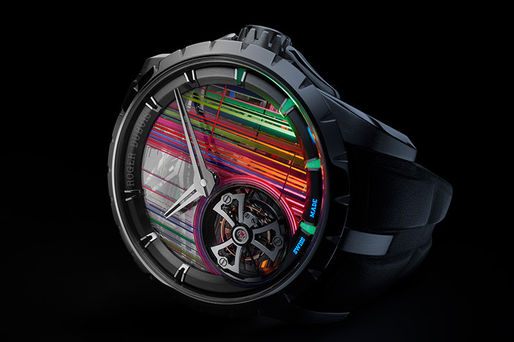 承載都市光彩與活力 羅杰杜彼Excalibur LIU WEI Monotourbillon單陀飛輪腕錶劉韡特別版