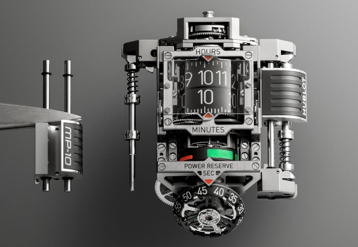 HUBLOT宇舶錶MP-10雙垂直上鍊陀飛輪腕錶