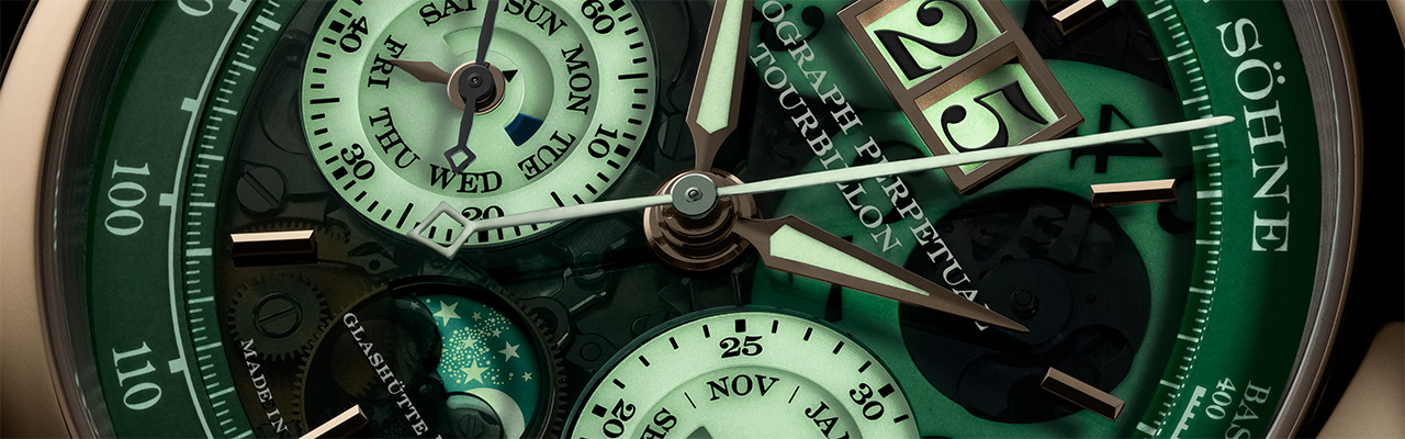 A. LANGE & SÖHNE朗格Datograph Perpetual Tourbillon Honeygold “Lumen”