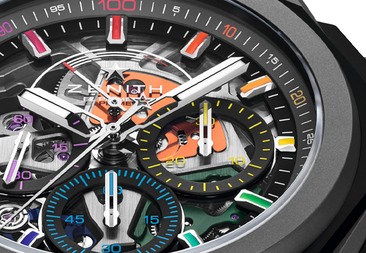 ZENITH真力時Defy Extreme Chroma挑戰極限腕錶
