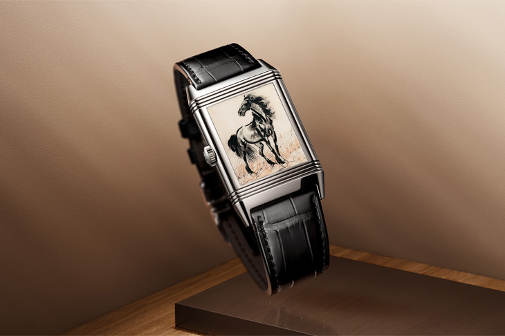「徐悲鴻」駿馬限量版！積家推出三款Reverso Tribute Enamel 琺瑯腕錶
