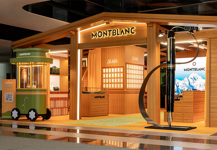 萬寶龍MONTBLANC大師傑作系列百週年雪山木屋期間限定店