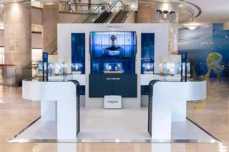 LONGINES浪琴表Spirit Zulu Time 1925世界時區概念台北101快閃店