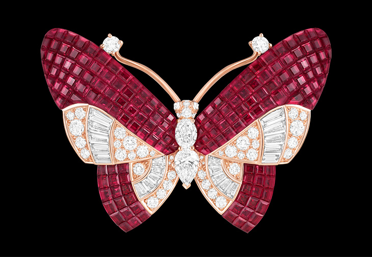 梵克雅寶Van Cleef & Arpels Onde Mysterieuse胸針