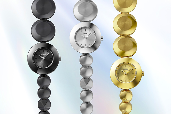 以不對稱錶鏈呈現簡約線條重塑1984年Tissé經典／SEIKO「Power Design Project」系列腕錶