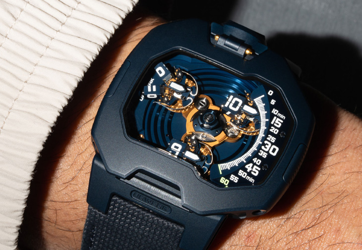 URWERK UR-120 Blue Planet