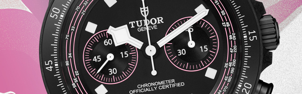 TUDOR帝舵表Pelagos Fxd Chrono「粉紅款」腕錶