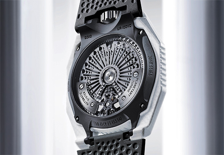 URWERK UR-100V LightSpeed 白陶瓷腕錶