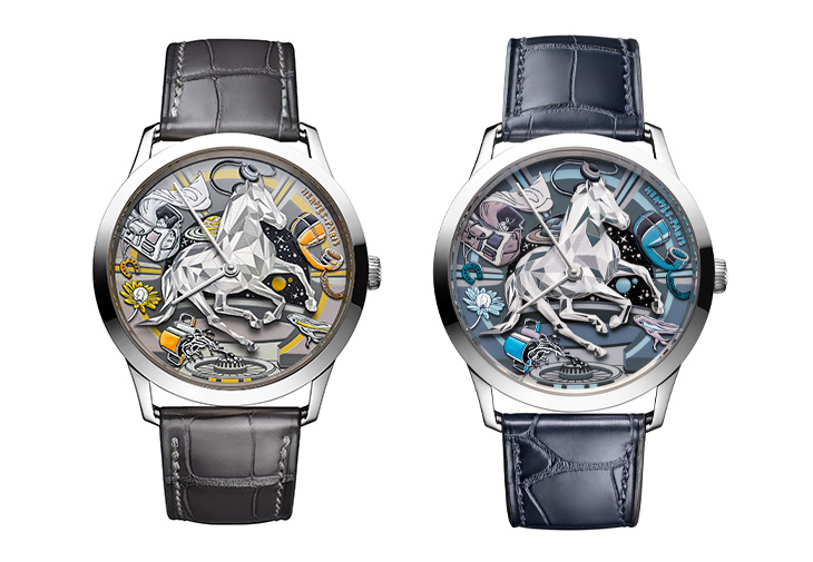 HERMÈS愛馬仕Slim d’Hermès Faubourg of Dreams限量腕錶