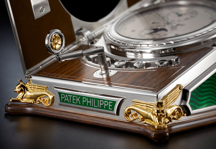PATEK PHILIPPE百達翡麗27000M-001萬年曆跳秒桌鐘