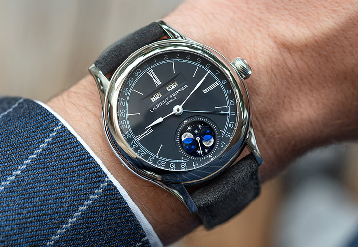 LAURENT FERRIER羅倫斐Classic Moon月相年曆腕錶