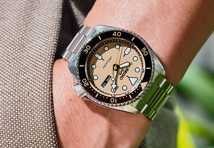 Seiko 5 Sports「珍珠奶茶」台灣限定款