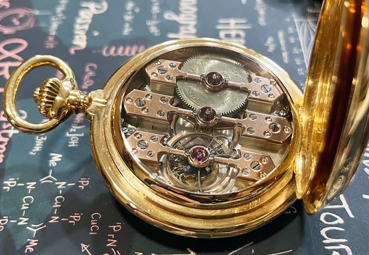 1920年前後的芝柏三金橋陀飛輪