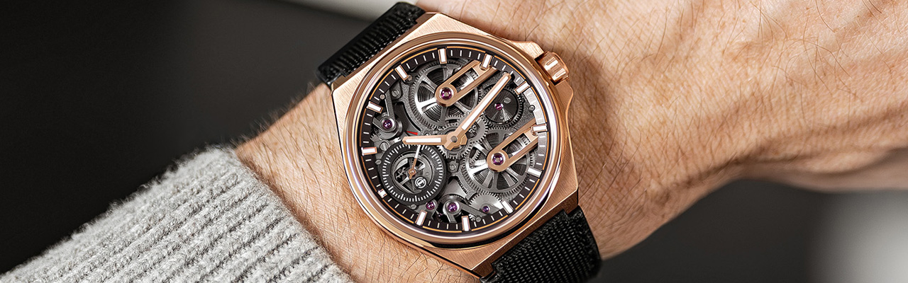 ARMIN STROM The One Week Skeleton Rose Gold
