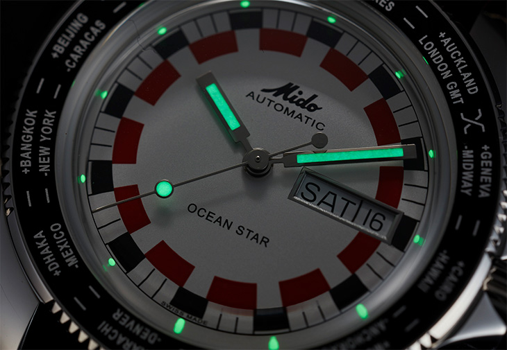 MIDO美度表Ocean Star Worldtimer世界時區腕錶