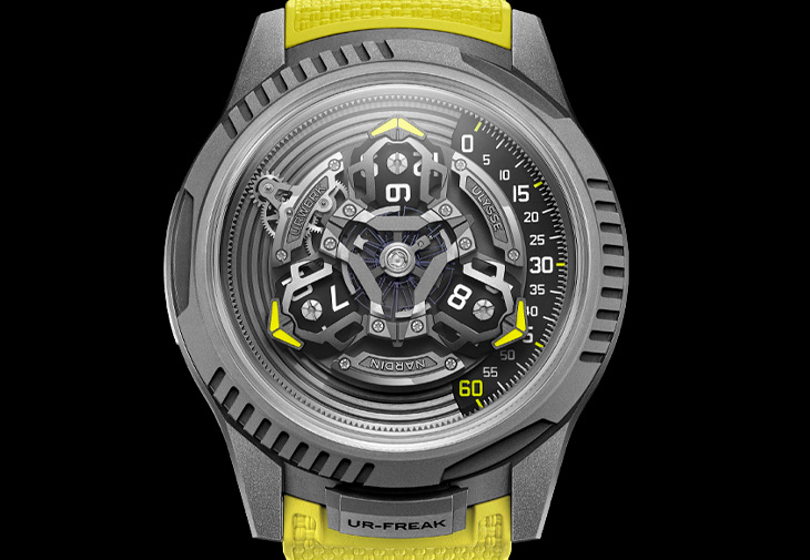 ULYSSE NARDIN雅典錶URWERK UR-FREAK奇想星輪腕錶