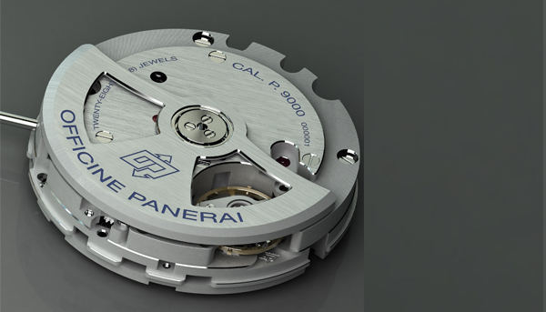 宛如猛虎撲兔?Panerai P.9000系列機芯的聰明設計