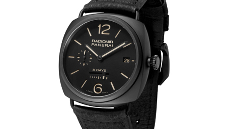沛納海新品上市 PAM00384 Radiomir 8 Days Ceramica
