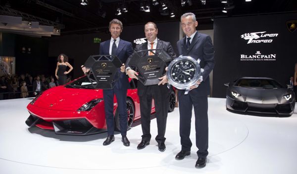 Lamborghini 寶鉑錶聯名 SuperTrofeo 賽事 2012 年移師歐洲與亞洲