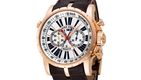 ROGER DUBUIS推出「EXCALIBUR雙追針計時碼錶」