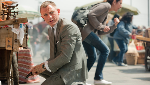 007《SKYFALL空降危機》全台上映 龐德佩戴最新「秘密武器」 正式亮相