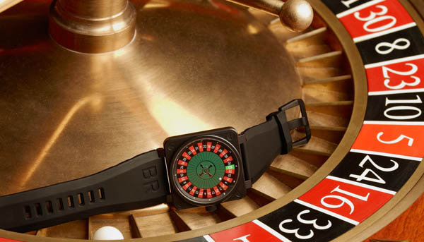 BELL&ROSS CASINO系列腕錶 微型賭場旋轉輪盤