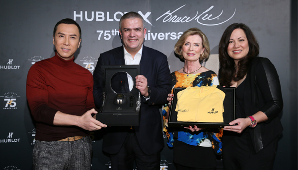 HUBLOT 跨界合作發布李小龍紀念腕錶
