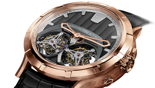 雙浮動式陀飛輪　MANUFACTURE ROYALE 1770 Micromegas腕錶