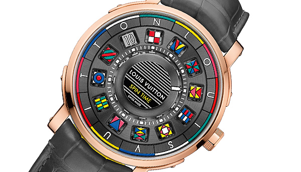 旋轉色彩　路易威登Escale Spin Time腕錶