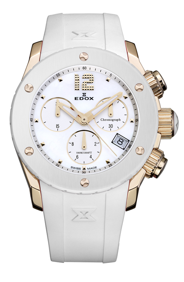 EDOX Class-1女錶兼具的熱血刺激與迷人特質