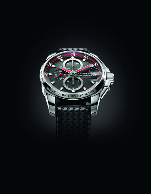 Chopard及Alfa Romeo暨賽車腕錶後推出計時碼錶錶款
