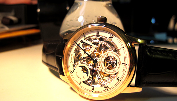 Glashutte ORIGINAL Sanator Moonphase Skeletonized Edition