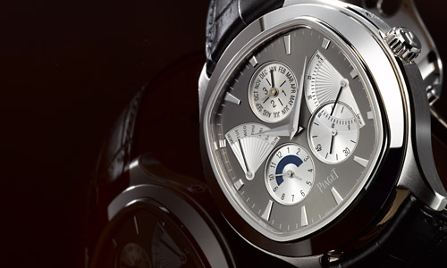 PIAGET Emperador Coussin Perpetual Calendar 逆跳萬年曆腕錶
