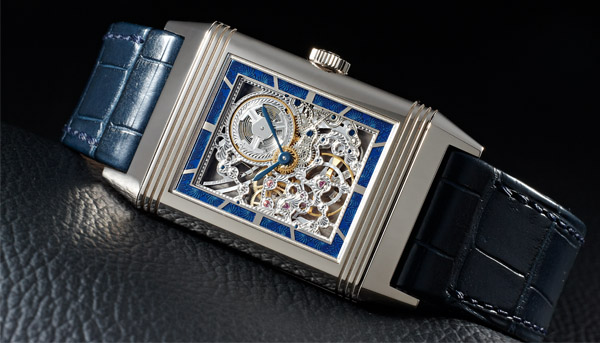 JAEGER-LECOULTRE Grande Reverso Ultra Thin SQ大型超薄鏤空翻轉腕錶