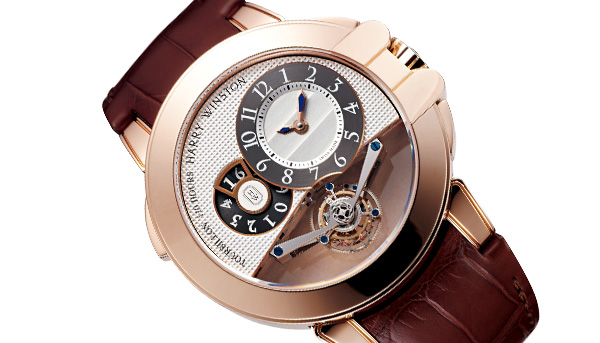 HARRY WINSTON Ocean Tourbillon Big Date 大日期陀飛輪功能腕錶