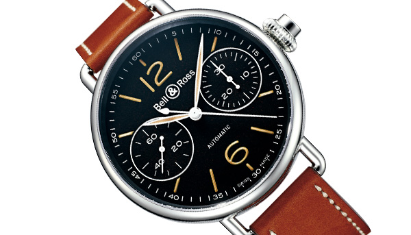 BELL & ROSS WW1 Chronographe Monopoussoir Heritage