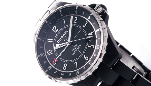 CHANEL香奈兒 J12黑色霧面41mm GMT腕錶