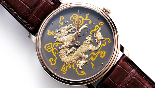 BLANCPAIN寶鉑 Villeret 金龍雕刻腕錶 蟠龍騰雲破天線