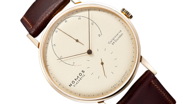 NOMOS Lambda 玫瑰金腕錶 重現德式工藝原貌
