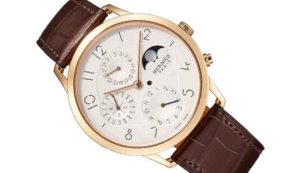 時尚經典萬年曆　愛馬仕Slim d’HERMES Perpetual Calendar腕錶