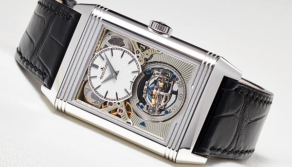 球體陀飛輪也瘦身 積家球體陀飛輪腕錶Reverso Tribute Gyrotourbillon