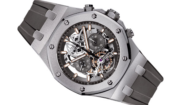 通透與複雜的平衡 AUDEMARS PIGUET Royal Oak Tourbillon Chronograph Openworked鏤空陀飛輪計時碼錶
