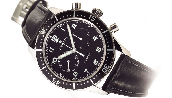 捍衛義大利領空 真力時ZENITH Heritage Cronometro TIPO CP 2飛行員計時碼錶