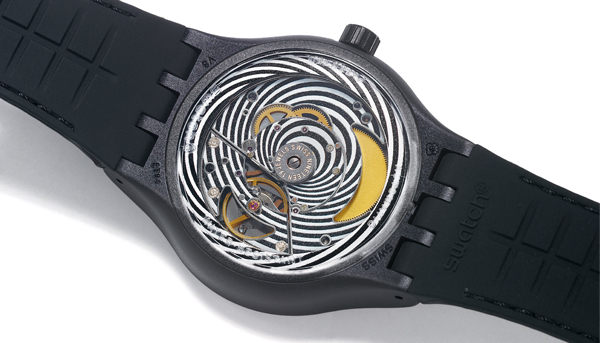 挑戰零件數最小值 SWATCH Sistem51自動上鍊機芯