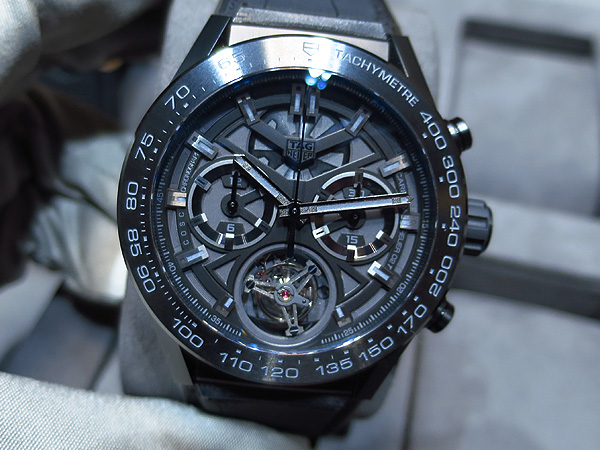 TAG HEUER泰格豪雅Carrera Heuer 02T陀飛輪腕錶
