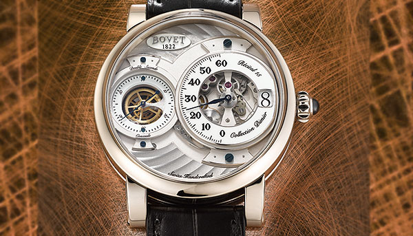 首創雙面秒針顯示 BOVET Récital 15 Collection Dimier跳時腕錶