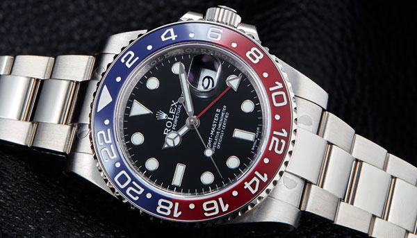 陶瓷做的百事可樂 ROLEX GMT Master II兩地時間腕錶