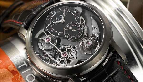 紅寶石芝麻鍊 ROMAIN GAUTHIER Logical One腕錶