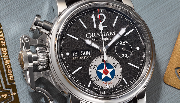 經典設計回歸 GRAHAM Chronofighter Vintage計時碼錶