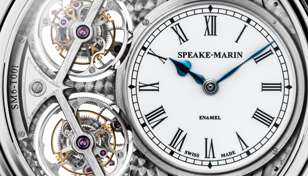 視覺的雙重震撼 SPEAKE-MARIN Magister垂直雙陀飛輪